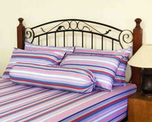 Rayas Cotton Fitted Bedsheet