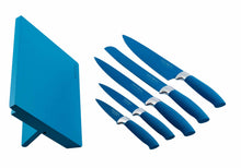 Blue Royalty Line 6pcs Precision Cooking Knives