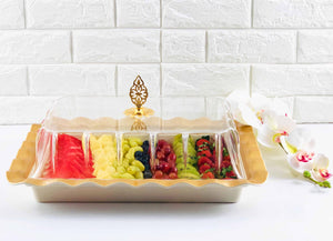 Rectangular Melamine Dessert Tray