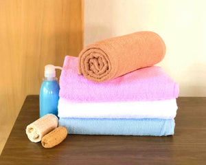 Blue Cawod Bath Towel