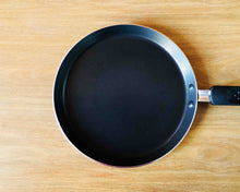 Black Non-Stick Crepe Pan 25cm Handle by Idaman Suri