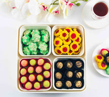 Melamine Snack Tray with Four Compartments