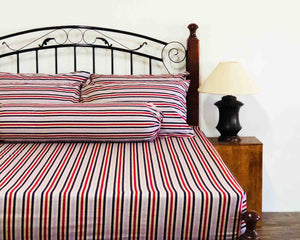 Jalur Cotton Fitted Bedsheet
