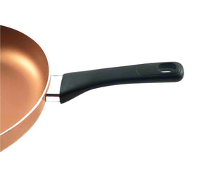Copper Non-Stick Frying Pan 28cm Handle by Idaman Suri