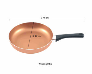Copper Non-Stick Frying Pan 26cm
