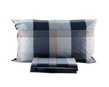 Plaid Cotton Fitted Bedsheet