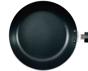 Top Angle Black Non-Stick Frying Pan 26cm by Idaman Suri