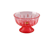 Acrylic Red Punch Bowl Set