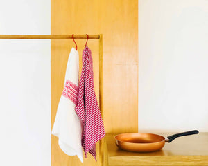 2 Opened Cotton Kitchen Towels by Idaman Suri