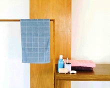 Folded Pink Cotton Towel by Idaman Suri