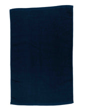 Opened Dark Blue Cotton Towel by Idaman Suri