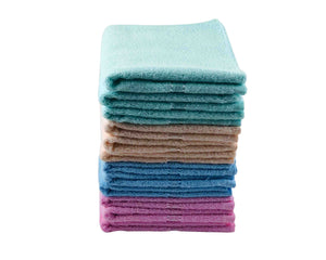 12 Folded Cotton Towels by Idaman Suri