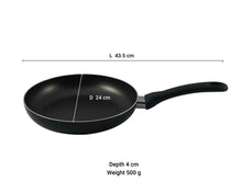 Black Non-Stick Frypan 24cm