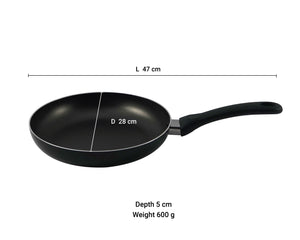 Black Non-Stick Frypan 28cm