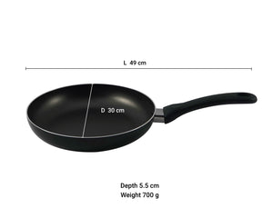 Black Non-Stick Frypan 30cm
