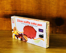 Red Waffle Cake Pan 23cm Box by Idaman Suri