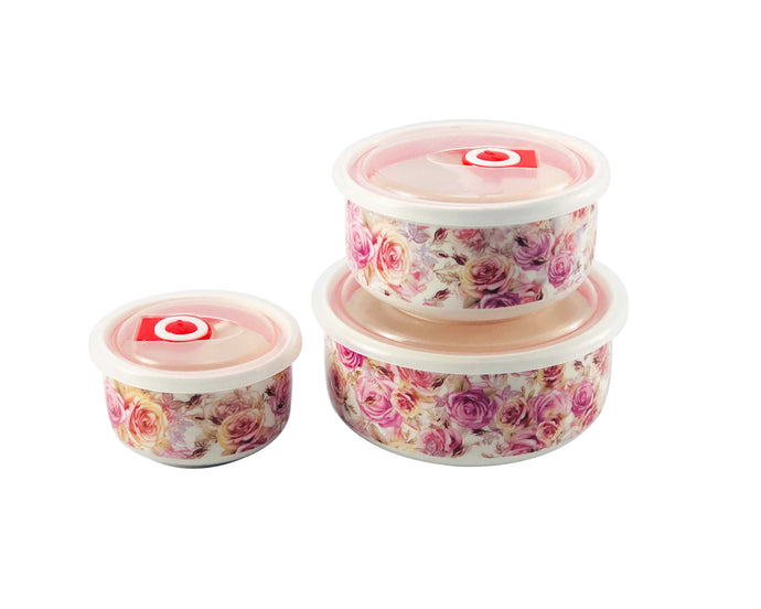 Blossom Ceramic Container Set