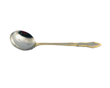 Pluto 3pcs Gold and Stainless Steel Soup Ladle