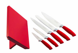 Red Royalty Line 6pcs Precision Cooking Knives