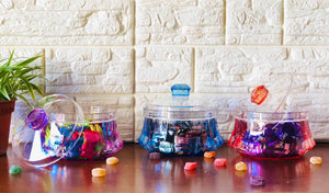 Acrylic Purple Candy Jar